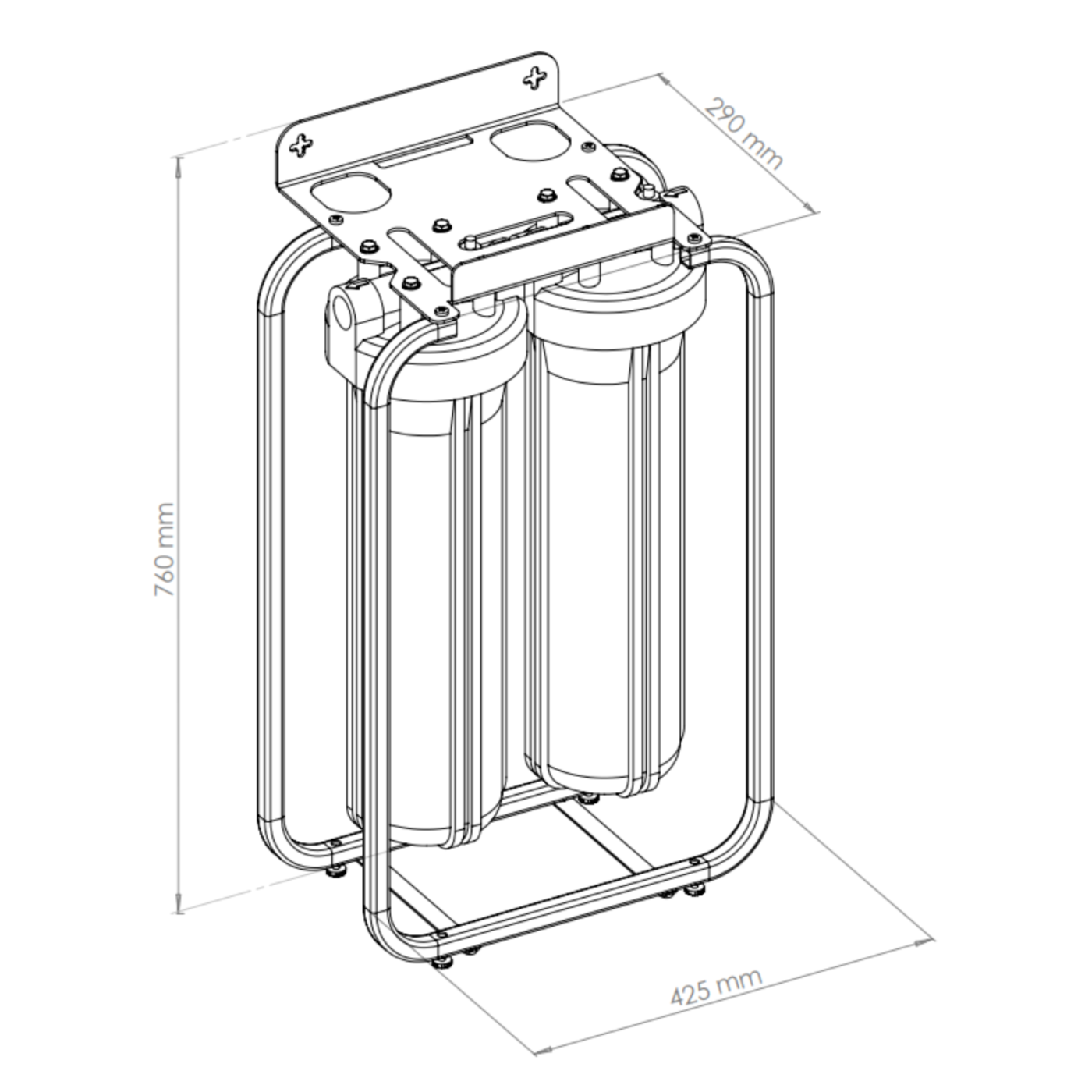 Two-stage multifunctional filter AQUAPOINT