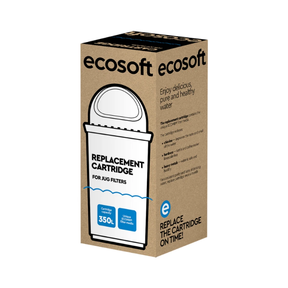 Cartouche Ecosoft pour la carafe filtrante