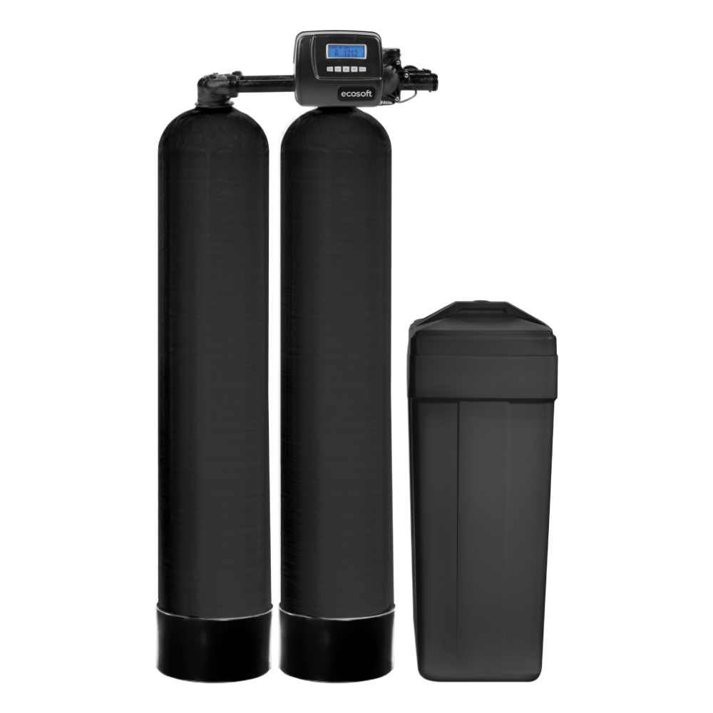 Ecosoft 12x52 TWIN water softener with 1” CE valve