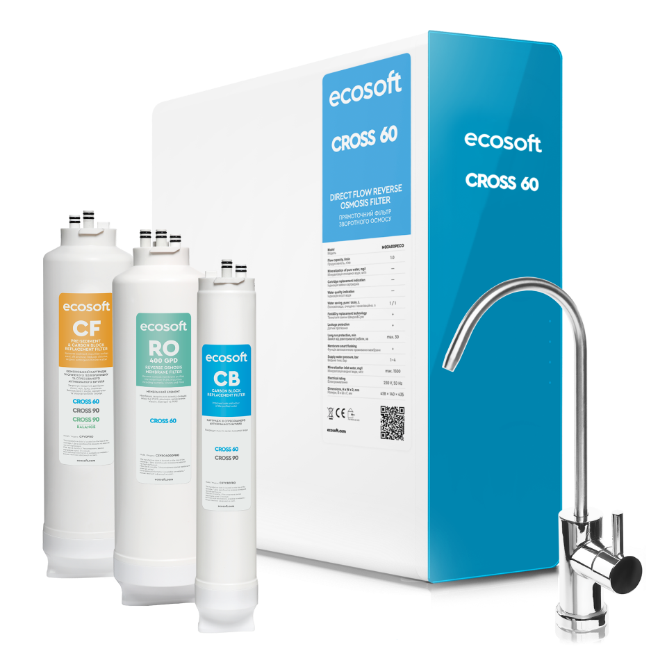 CROSS 60 direct flow reverse osmosis filter