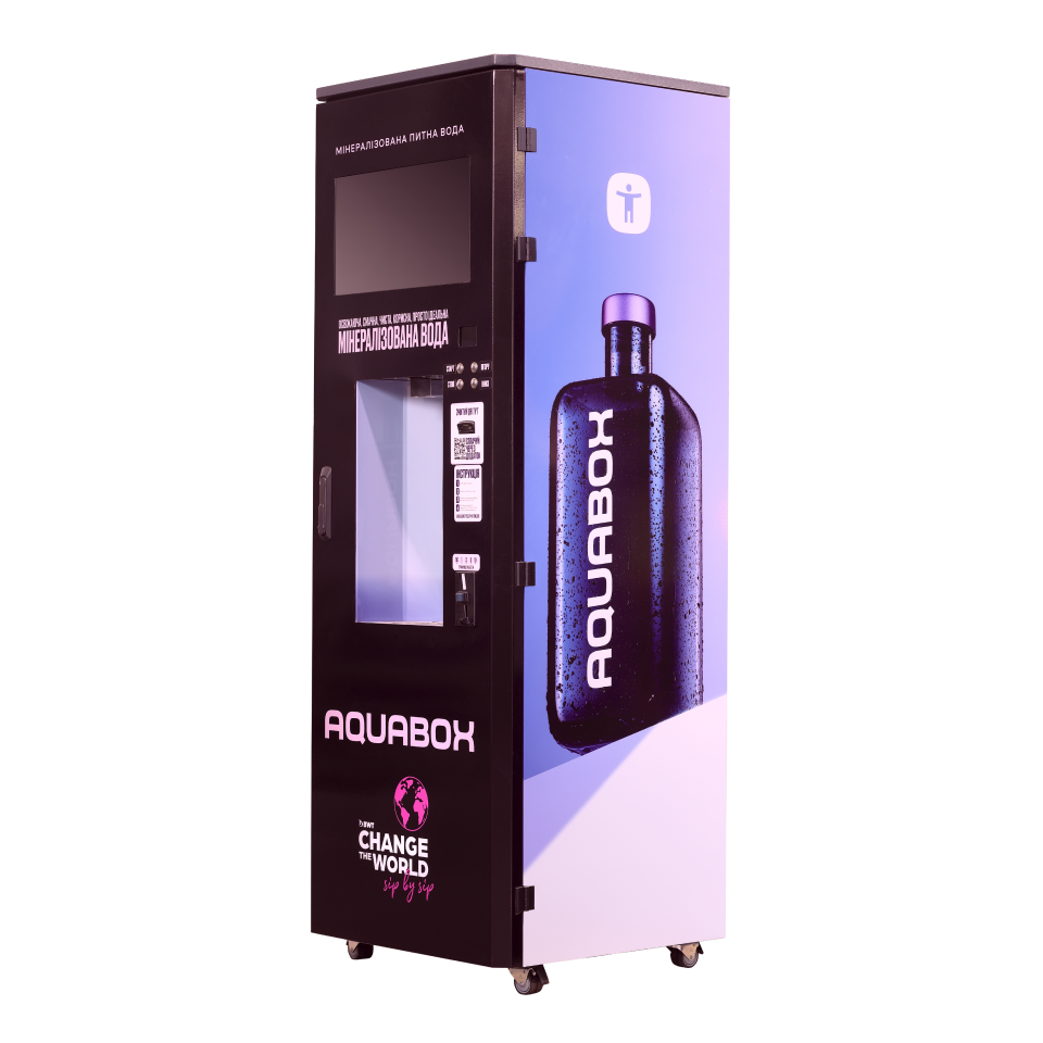 Reverse osmosis water vending machine Aquabox 3.0 RO