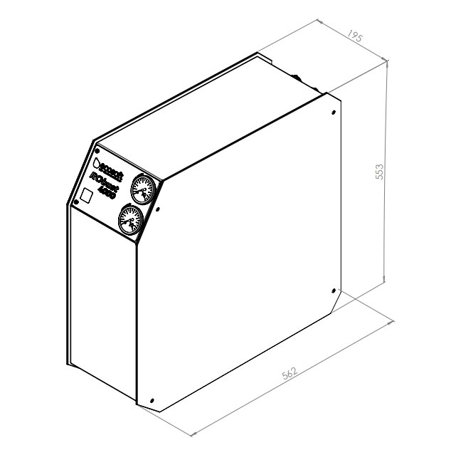 RObust 4000 reverse osmosis filter