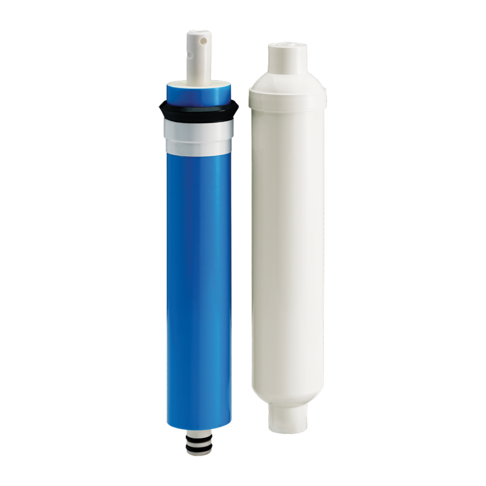 Set of replacement filters 4-5 for reverse osmosis filter