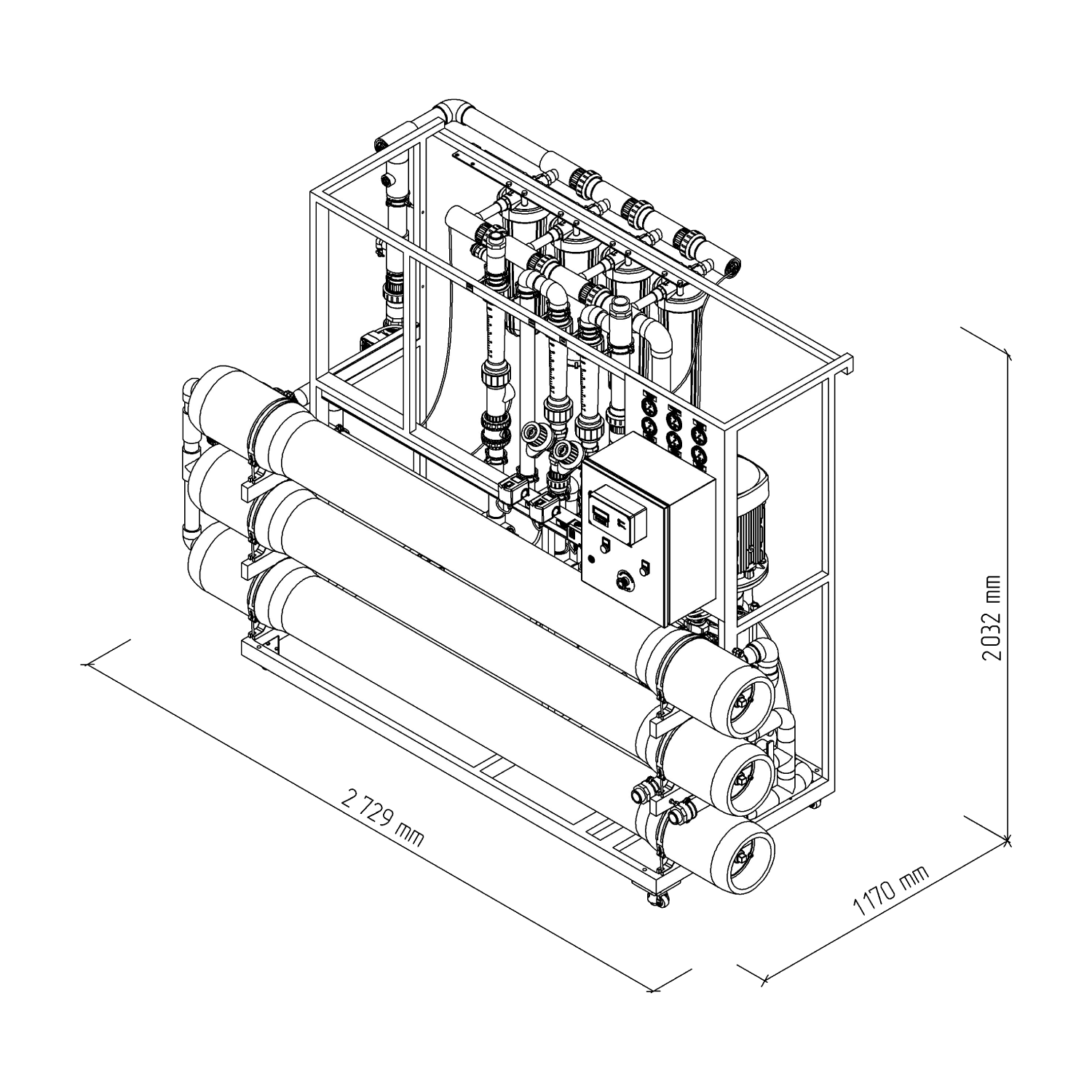 INOX MO6 loT advanced 8” RO System