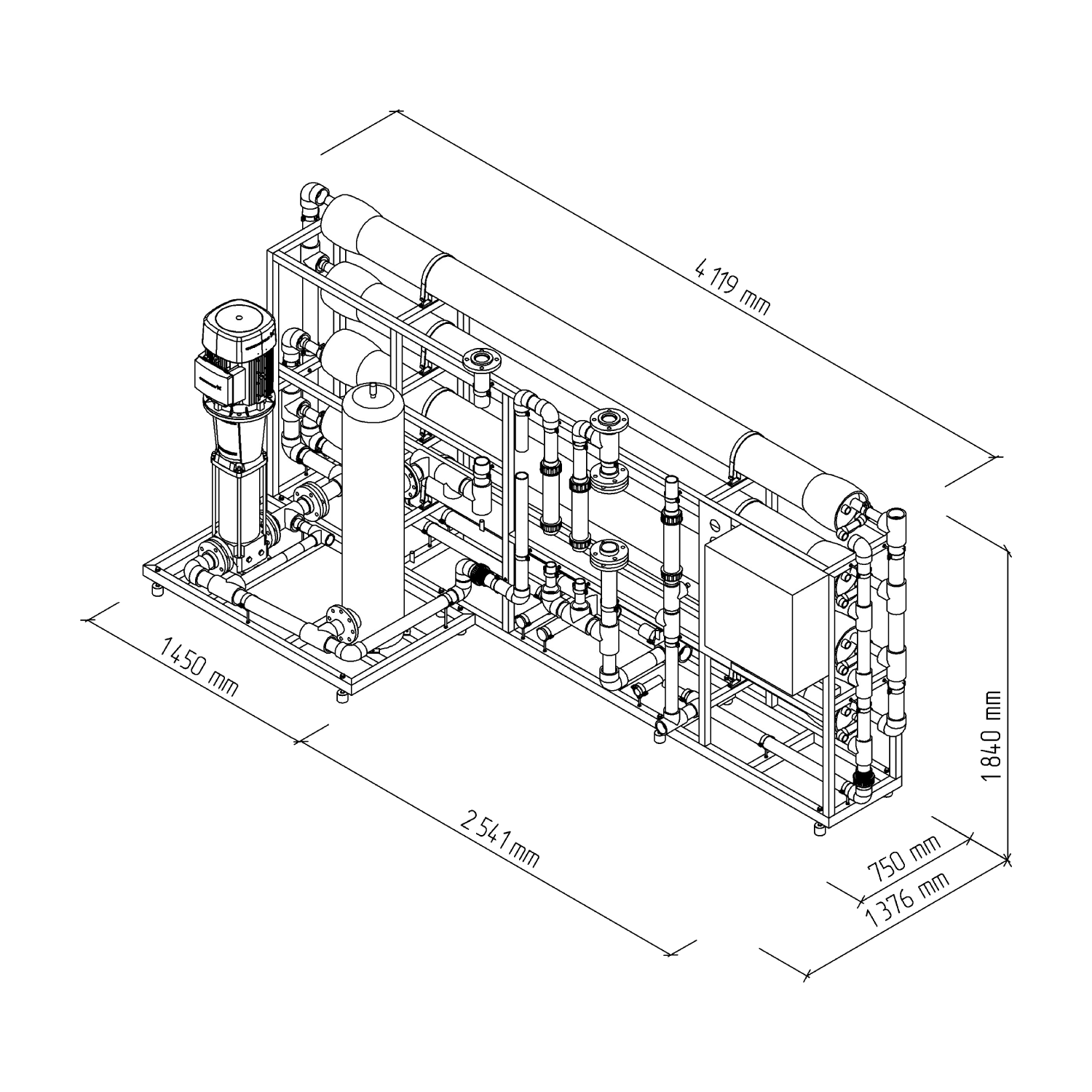 8" MO12 RO System