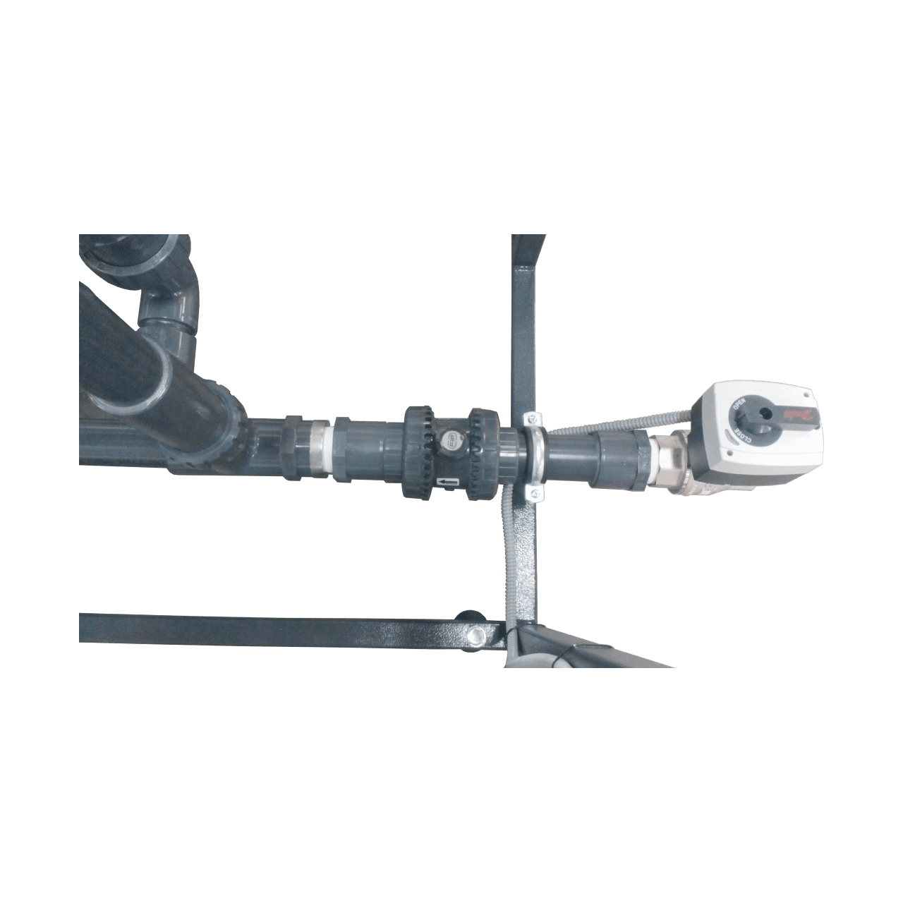 Permeate flushing assembly for Ecosoft MO2. MO3 and MO4 8" RO systems