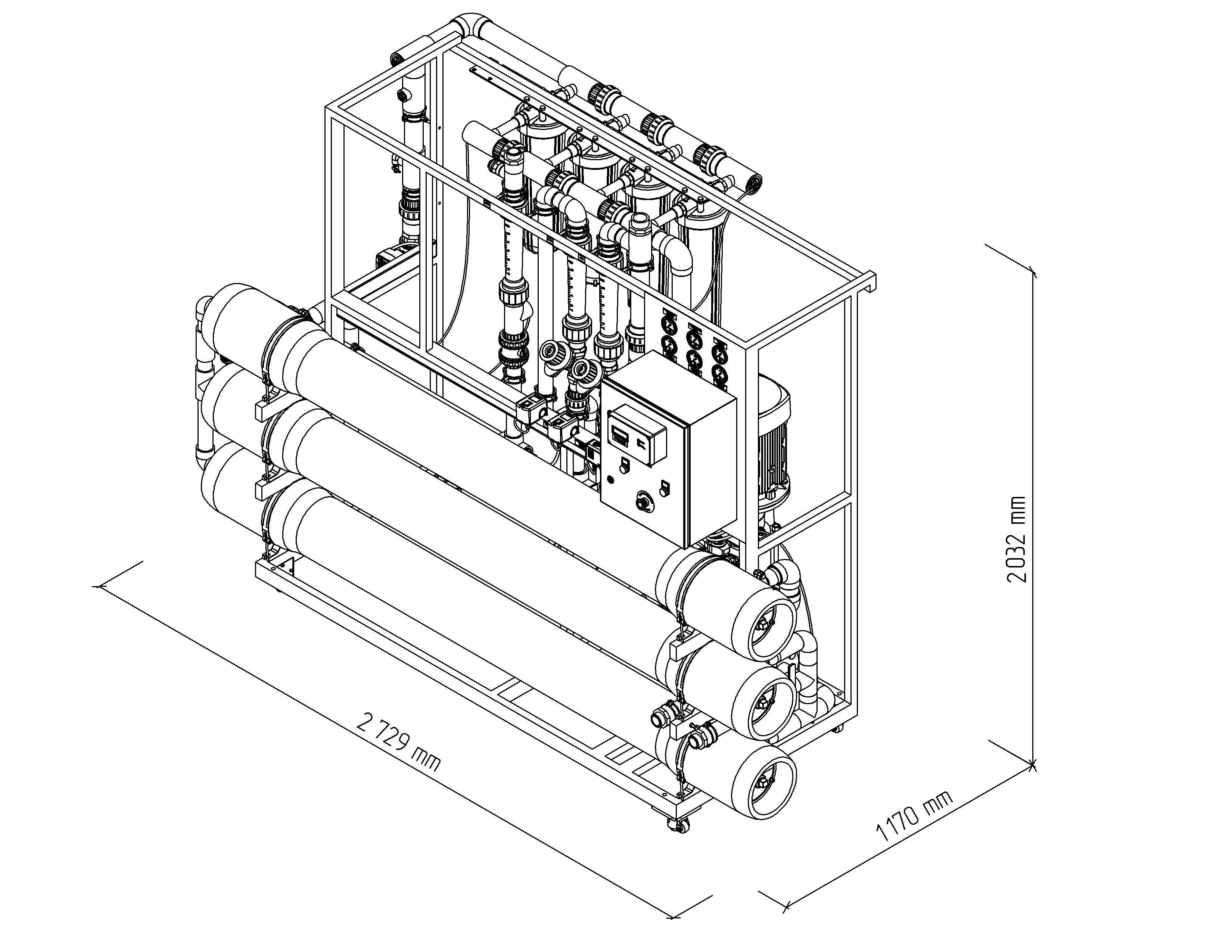 8" MO6 RO System