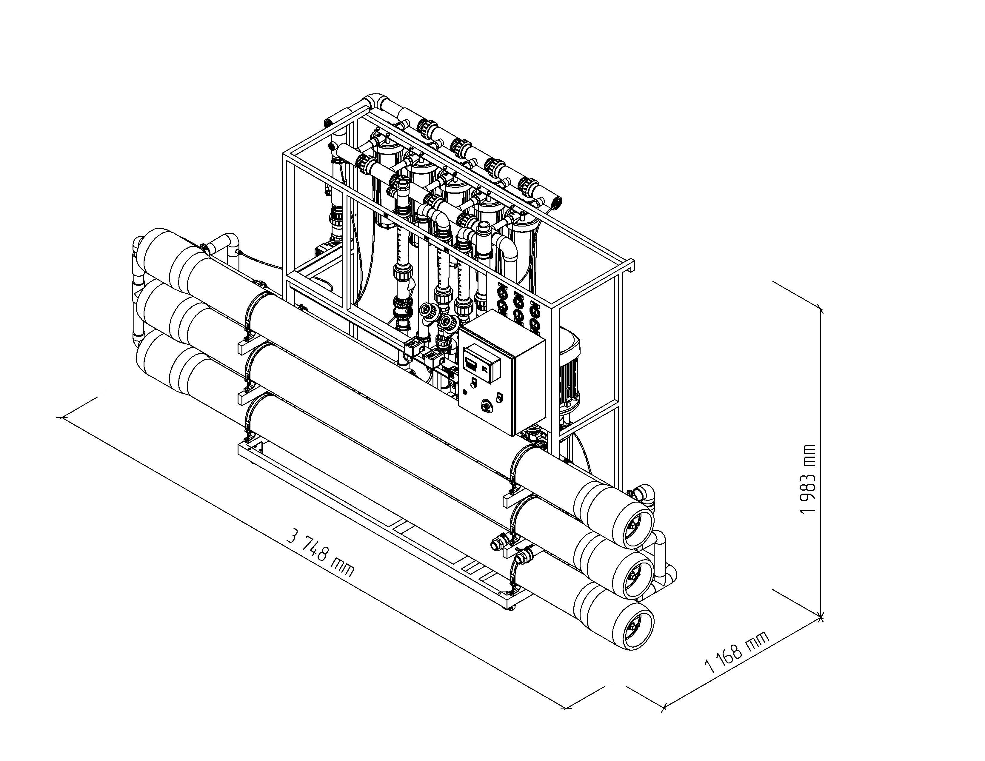 INOX MO9 loT advanced 8” RO System