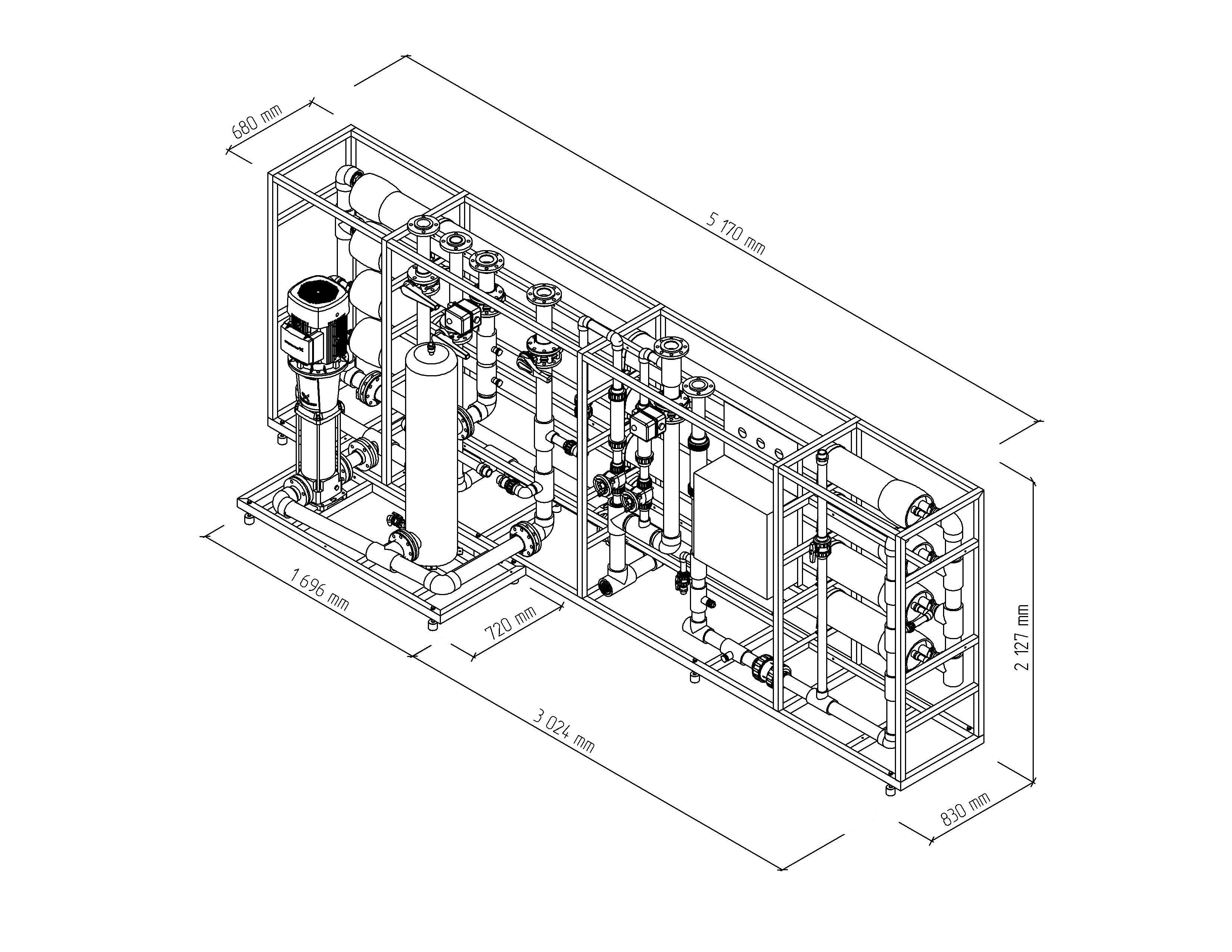 8" MO16 RO System