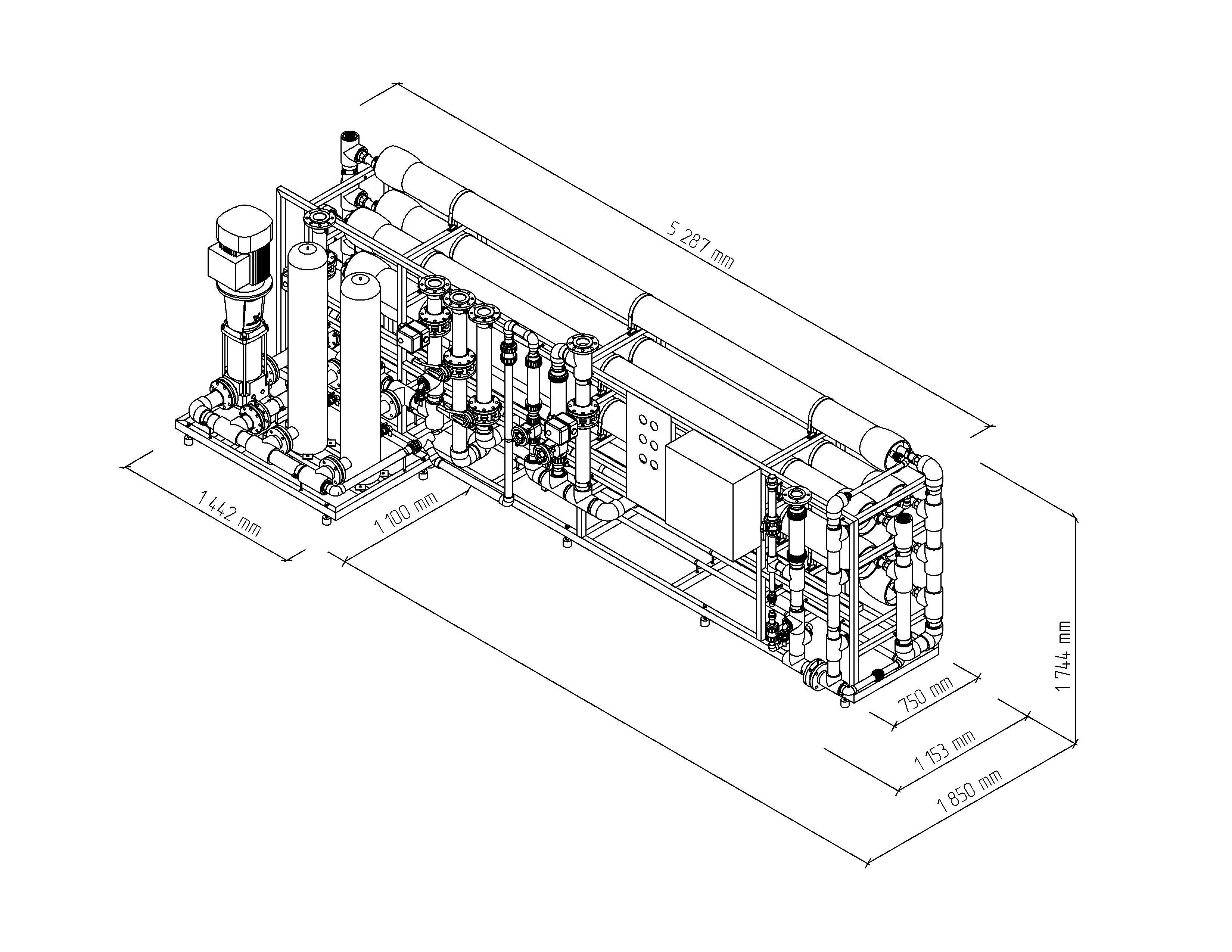 8" MO24 RO System