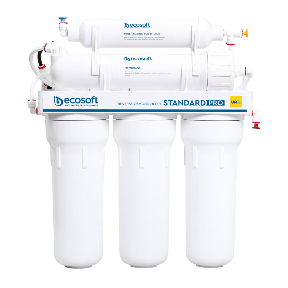 STANDARD PRO reverse osmosis filter with mineralization