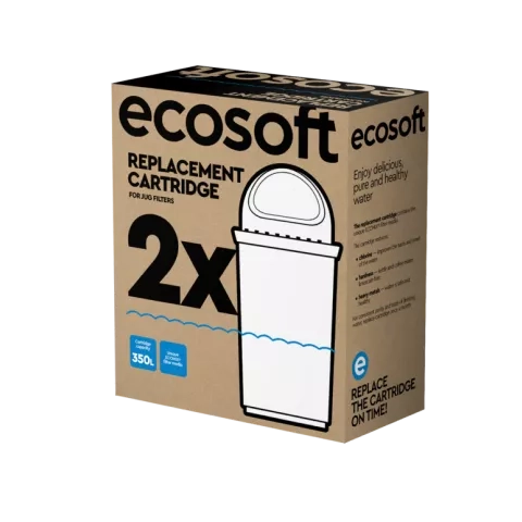 Set of Ecosoft cartridges for Water Filter Jug 2 pcs