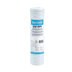 PP string wound sediment filter 2.5″×10″ 1 micron