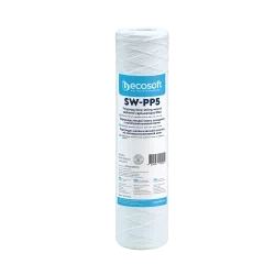 PP string wound sediment filter 2.5″×10″ 5 micron