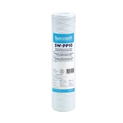 PP string wound sediment filter 2.5″×10″ 10 micron