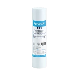 PP melt blown sediment filter 2.5″×10″ 1 micron